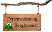 Logo Ferienwohnung Berghoamat